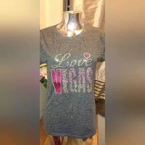Blinged Love Vegas Tee XL